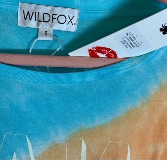 WILDFOX BAJA LOVE TEE TIE DYE - Picture 3 of 3